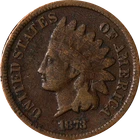 1873 Indian Cent