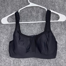 Panache Bra Size S Black Sports Wired