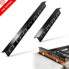 T design Stove Gap Covers 2 Pack, Adjustable 13.8 to 27.5 Stove Black