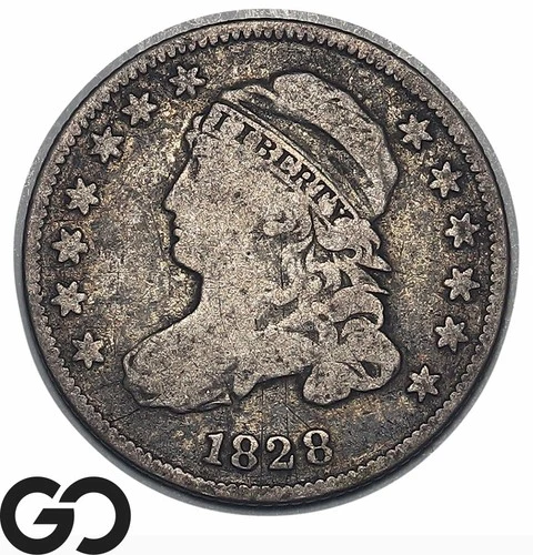 1828-P Capped Bust Dime — photo from another recent sale