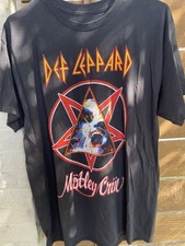 Def Leppard T Shirt Black Size M   The Stadium Tour 2022