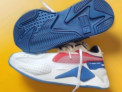 PUMA RS-X Hard Drive [370644-03] White/Red/Blue Unisex 6c Boy Or 7 Us  Girl   