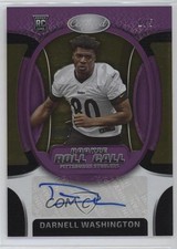 2023 Certified Mirror Purple Etch 1/5 Darnell Washington #RRCS-12 Auto s3g