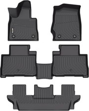   Floor Mats for 2020-2024 2025 Lincoln Aviator 6 Seats Fits 1st  2nd  3rd Row