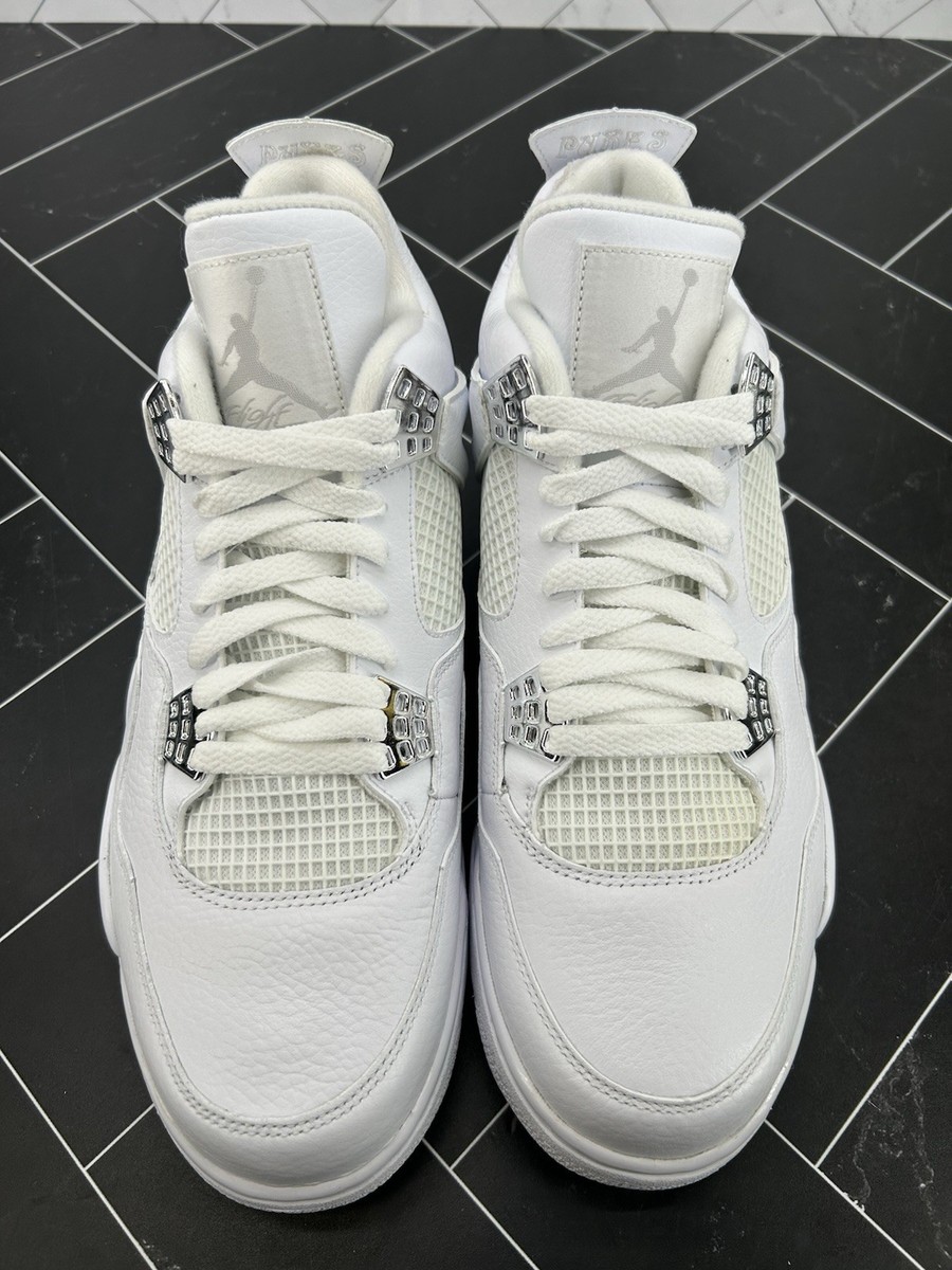 Size 11 - Air Jordan 4 Retro 25th Silver Anniversary for sale