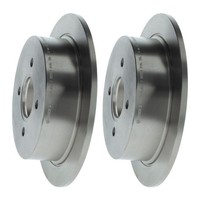 2 Bremsscheiben Ø 270 Mm Voll Bosch Iam-Expertise Passend FüR U.A. Ford Escort