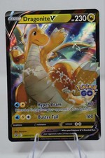 Dragonite V SWSH235 Pokemon GO Black Star Promo Holo Pokemon TCG NM
