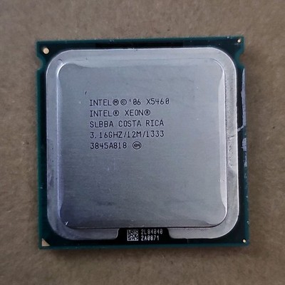 Intel Xeon X5460 SLBBA 3.16GHz 12MB L3 Cache 1333MHz CPU Processor