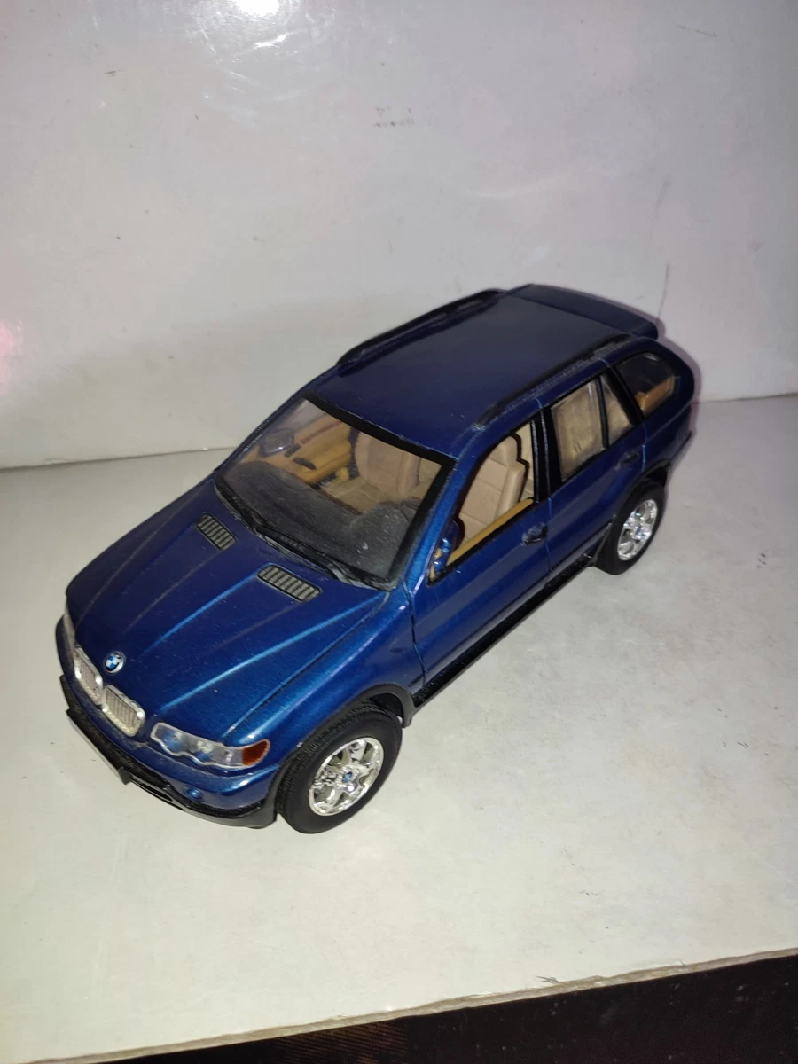 Miniature BMW X5 1/43 – Diecast Anson, Couleur Argent, Neuve En Boîte !
