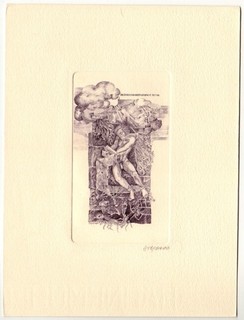 HENRYK FEILHAUER: Exlibris für Dr. Germot Blum