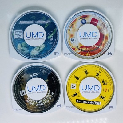 SONY PSP UMD Spiele Chotto Shot Edit, Need for Speed, Rainbow...