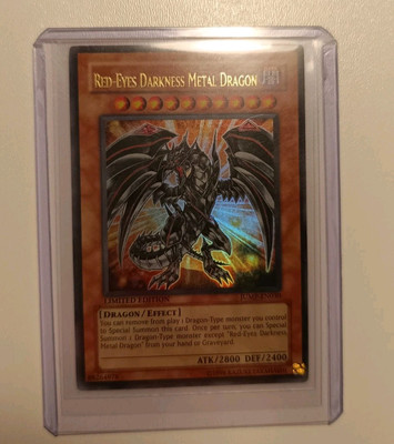 Red-Eyes Darkness Metal Dragon Ultra Rare JUMP-EN030 Near Mint 