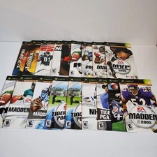 Xbox Original Manuals Lot of 18 Inserts Only NO Cases Or Games