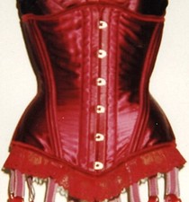 Rare vintage BR Creations custom made corset waist size 26 inch