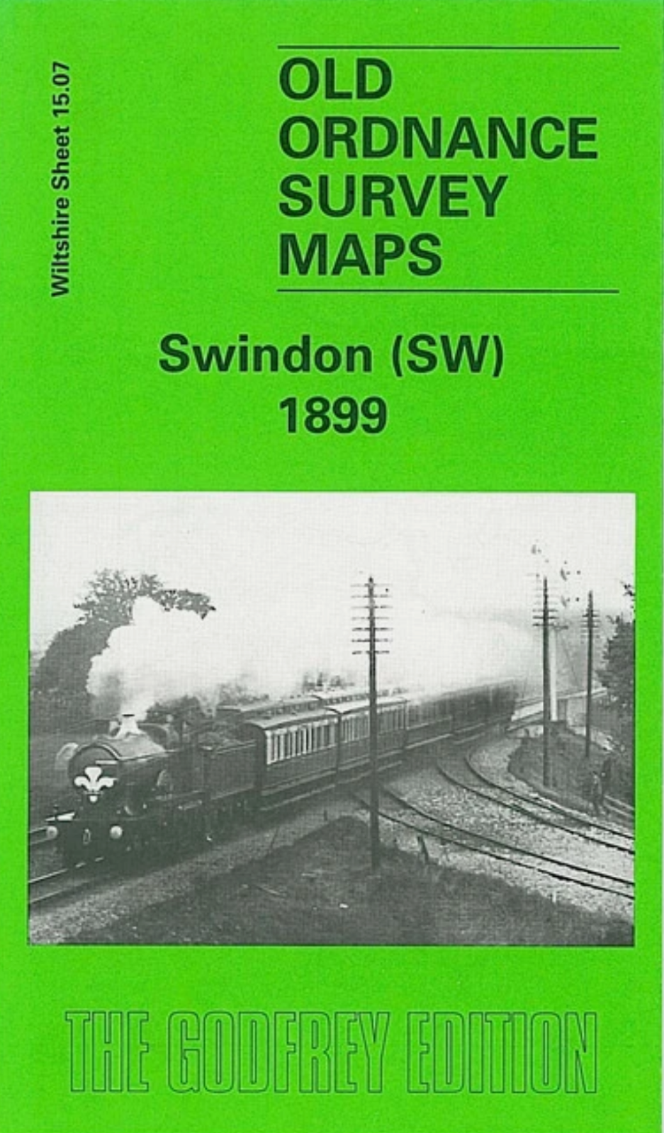MAP OF Swindon (SW) 1899 Wiltshire Sheet 15.07 NEW