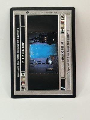 Star Wars CCG Black Border Hoth: Echo Med Lab