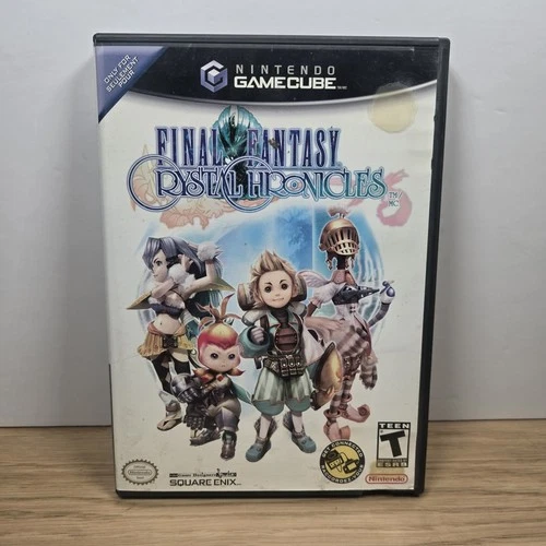 Final Fantasy: Crystal Chronicles (Nintendo GameCube, 2004) Complete CIB Tested