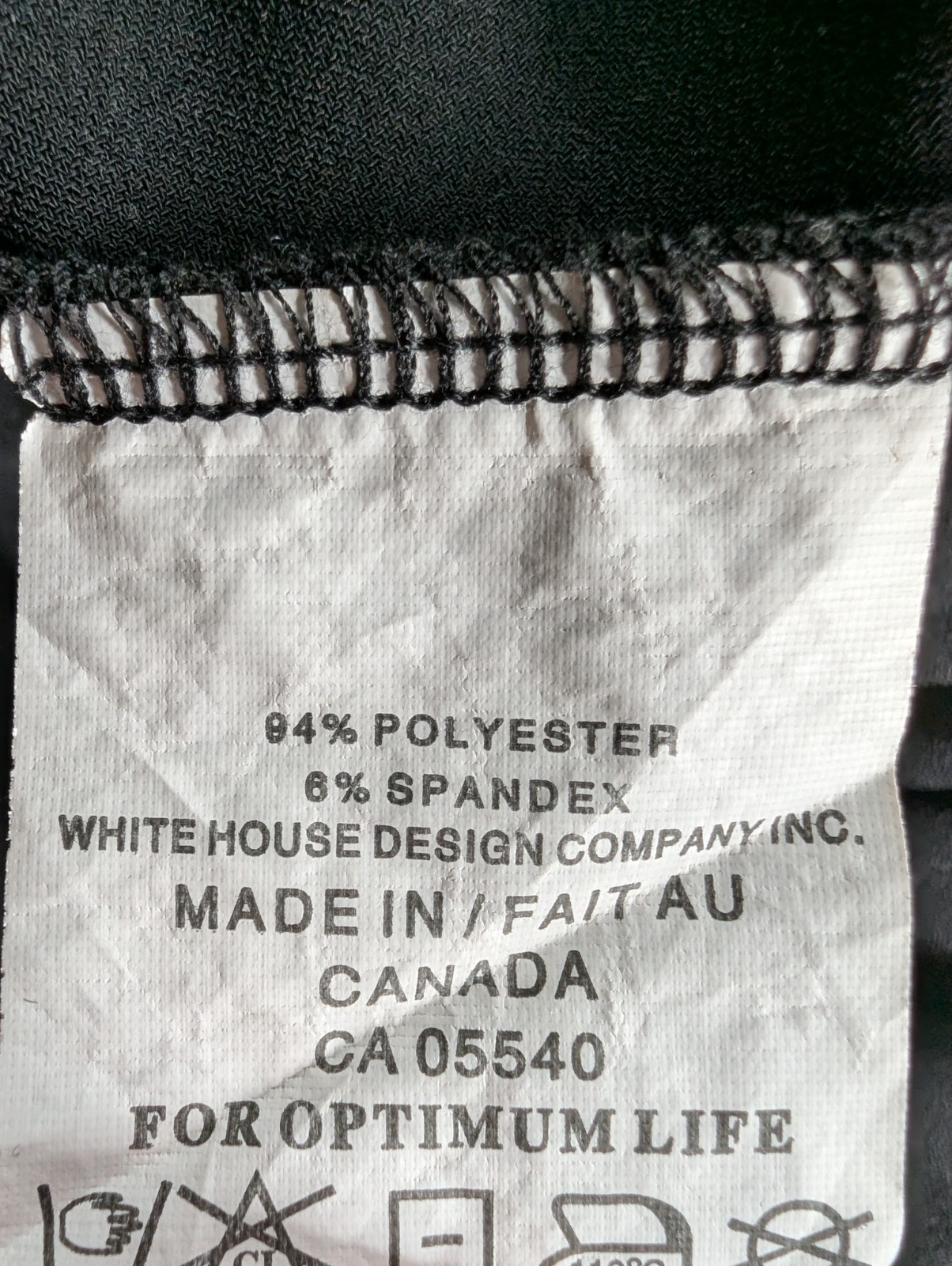 Simpli tunic top black basic round neck slinky st… - image 12