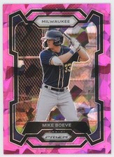 2024 Panini Prizm Mike Boeve #107 Pink Ice Prizm