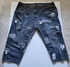 UNK NBA Basketball Jeans Gray Men's Size 54