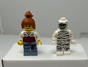 LEGO Monster Fighters:The Mummy (9462) - INCOMPLETE- mini figures- glow in dark