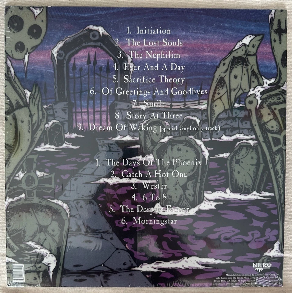 AFI – The Art Of Drowning LP 180g Reissue 2017 US Tombstone Splatter New M - Image 3 of 4