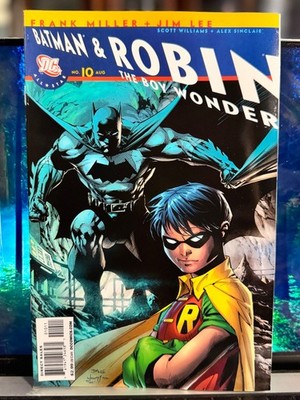 ALL-STAR BATMAN AND ROBIN #10 (2008) VF FRANK MILLER JIM LEE DC COMICS 1ST PRINT