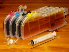 Refillable ink Cartridge for Brother MFC-5895CW MFC-6490CW MFC-6890CDW