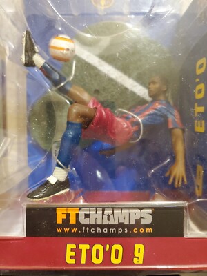Samuel Eto'o Barcelona FT Champs edition action figure New | eBay