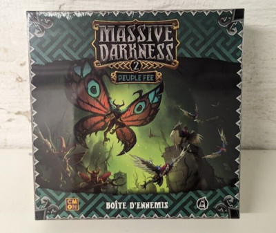 Massive Darkness 2 Hellscape: Kickstarter Feyfolk Exclusive FRENCH