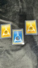 3 PACK Pokémon TCG Lightning Water Energy Black & White 108/114 Regular Common on eBay