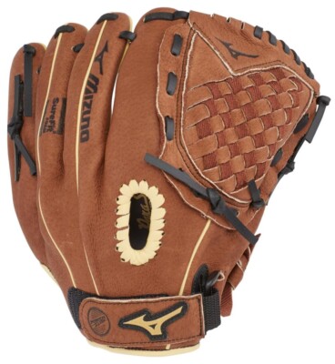 NWT Mizuno Prospect Series Youth 11 Inch Baseball Glove Brown Right Hand Throw