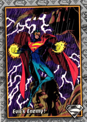 Return of Superman 1993 DC Comics Evil's Enemy Card