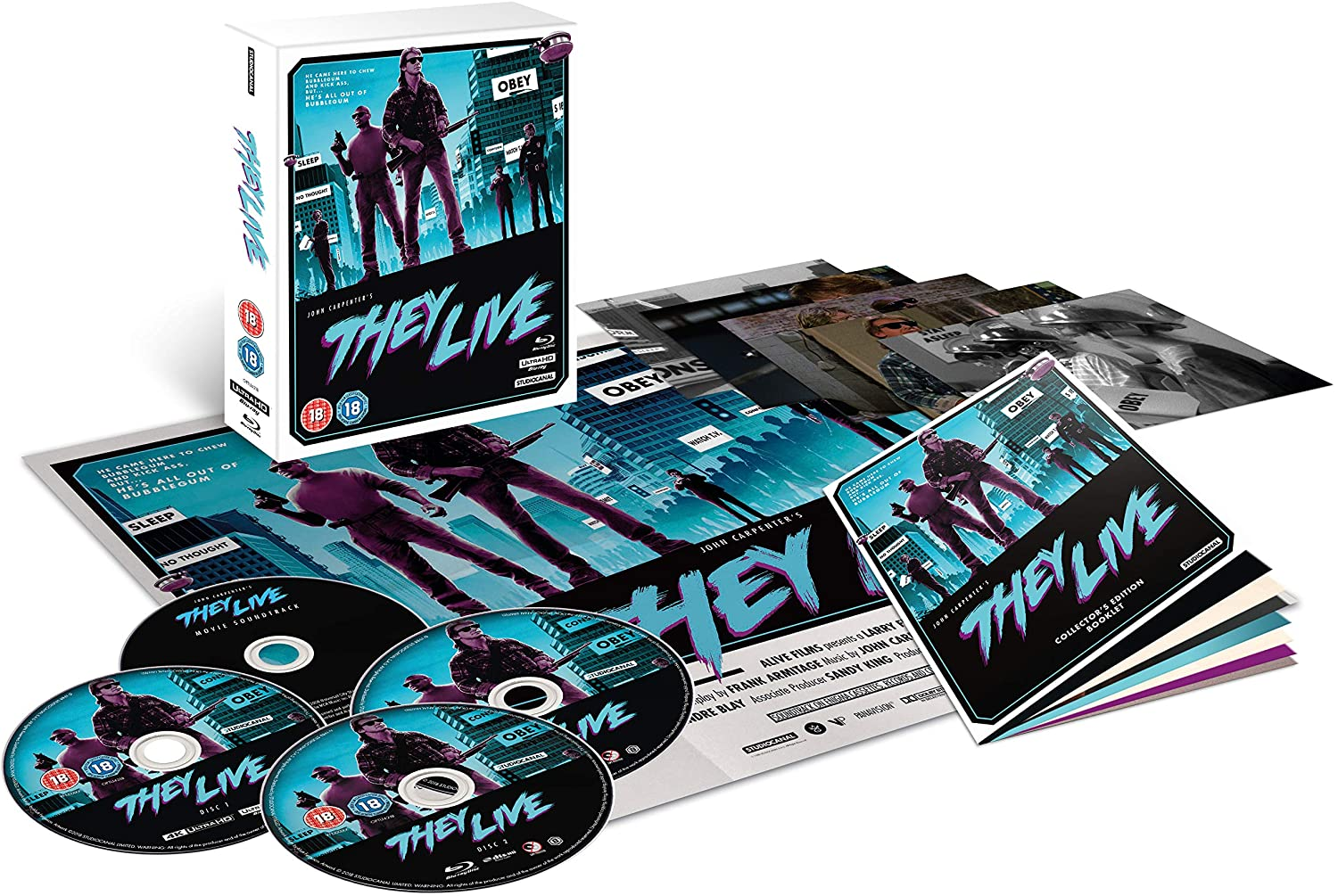 They Live 4K Blu-ray (Collector's Edition)