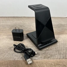 Lopnord Wireless Charging Station, 3 in 1 Wireless Charger Dock For Apple