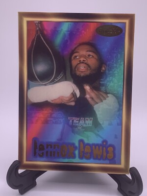 LENNOX LEWIS 1996 Ringside Boxing Promotional Sample Promo Heavyweight