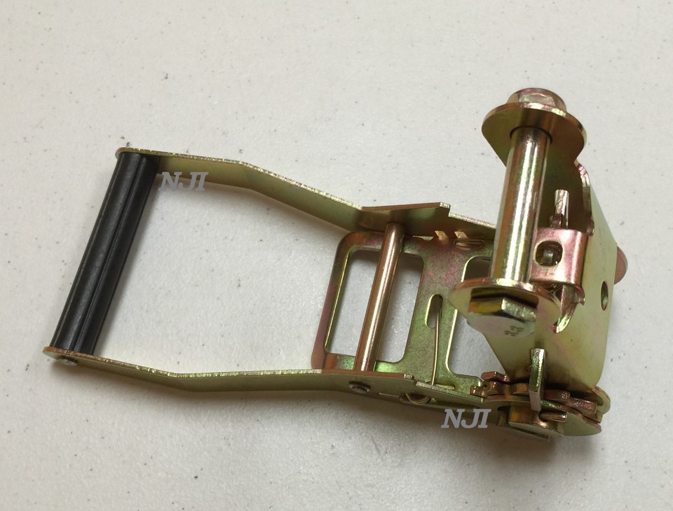 2 In X 10 Ft Chevron Wheel Lift Key Hole Lasso Strap & Recovery, Auto Tie Down For Trailer, Tow Truck, & Hauling (Black, 10 - Pack - Foto 6