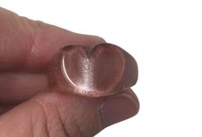 Womens/Girls Pink Heart Shaped Ring