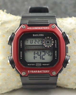 Beautiful Men Digital Dial Multifunctional Stylish Excellent Working Wristwatch