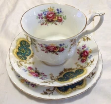 Berkeley by Royal Albert - Trio Set / Cup/Saucer/6 1/4" Plate - Mint - in US