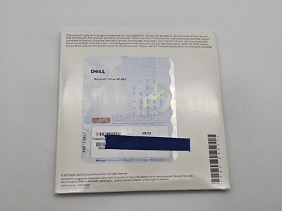 Vintage Microsoft Office 2002 SBE Word/Excel/Outlook/Powerpoint/Publisher SEALED