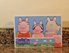 Peppa Pig Bath Squiters Set of 3 Water Toys NEW