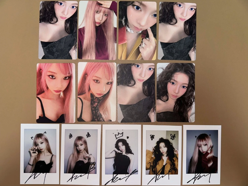 aespa エスパ カリナ 雑誌 トレカ PUSSPUSS AESPA OFFICIAL KARINA MAGAZINE PUSSPUSS PHOTOCARD SET 13ea