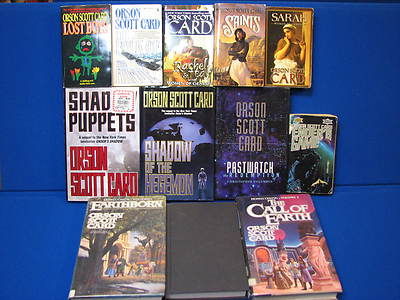 12 Orson Scott Card Book Lot Ender Shadow Sarah Saint Folk Magic Street Lost Boy