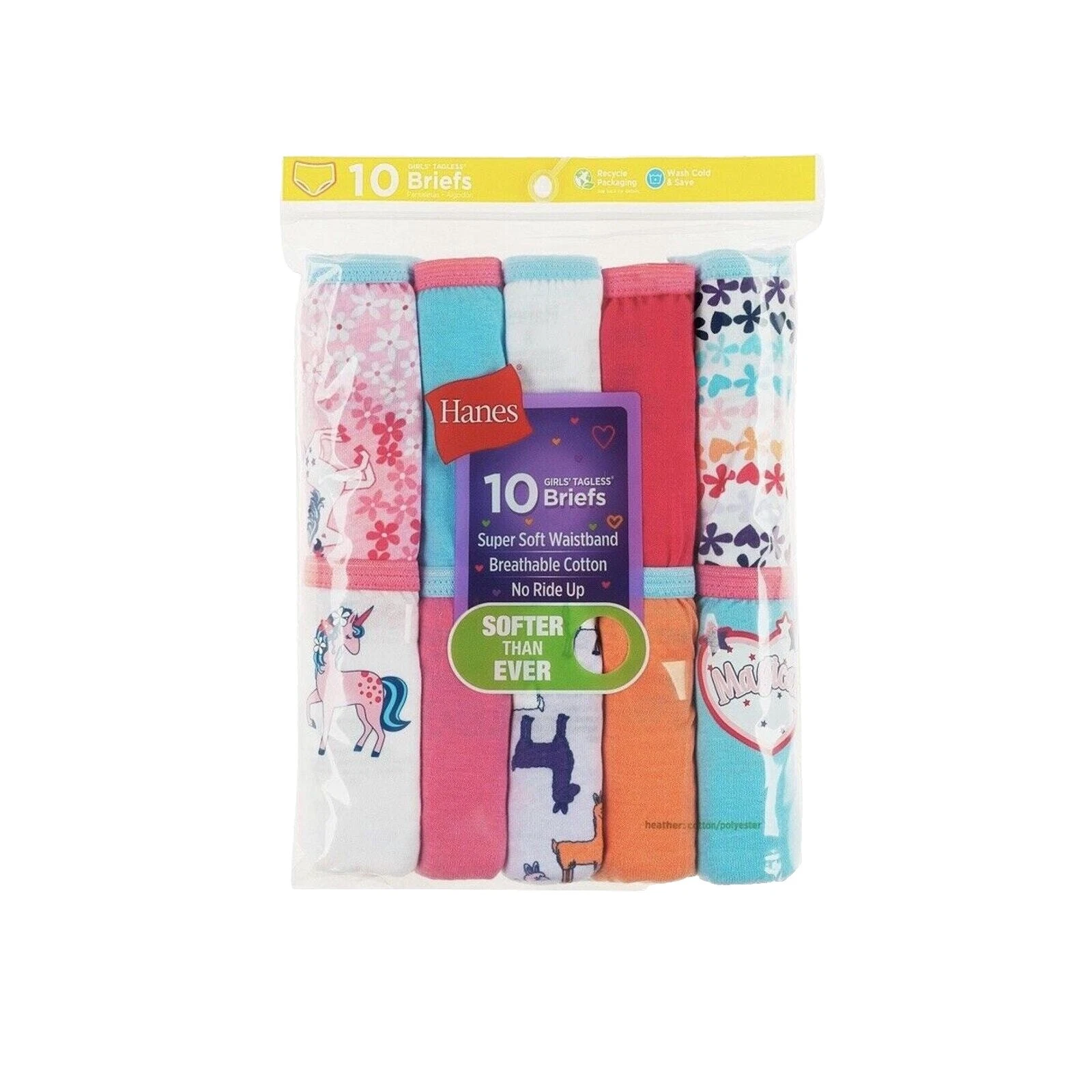 Hanes Cotton Underwear for Girls