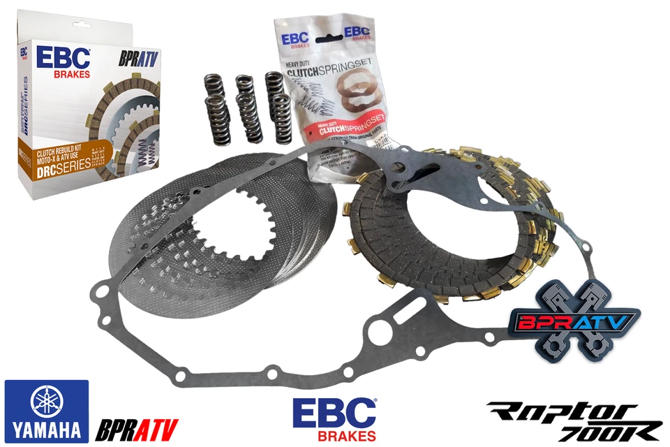 Yamaha Raptor 700 Heavy Duty Clutch Kit Raptor 700 EBC Clutch Kit DRC128 YFM700R - Image 2 of 4
