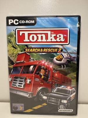 Neu Versiegelt! Tonka Search and Rescue 2 (PC: Mac/Windows, 2000) CD ROM Spiel