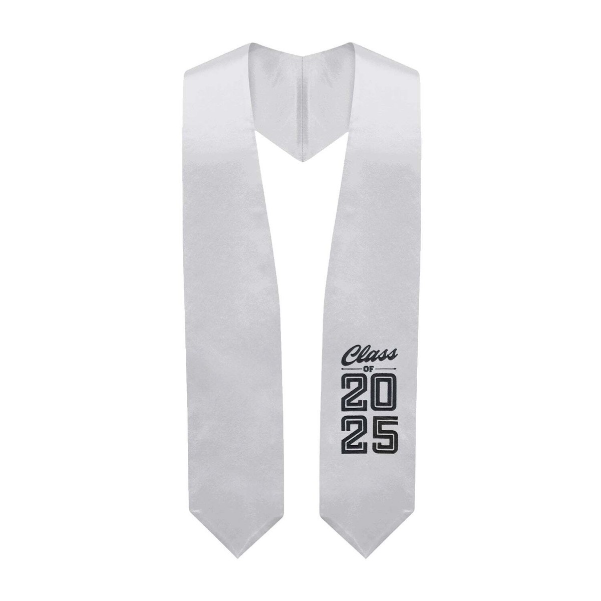 Endea Graduation Silver Class of 2025 Graduation Stole/Sash | eBay