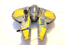 Figura de acción Star Wars Transformers Anakin Skywalker Jedi Starfighter