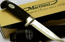 Marttiini Finland Little Classic Hunter Hunting Fishing Knife + Leather Sheath